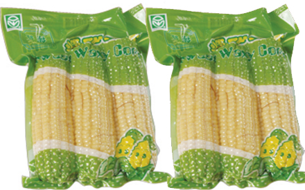 甜玉米，水果玉米包裝袋圖片